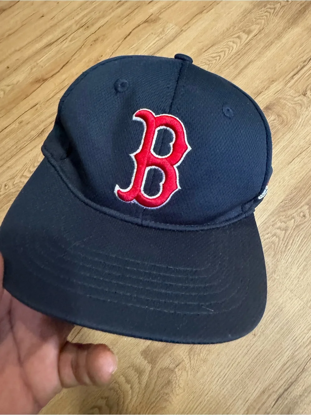 Boston Red Sox MLB ' Navy Baseball Cap with Red 'B' Logo Team MLB